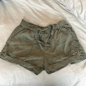 Aerie Green Shorts